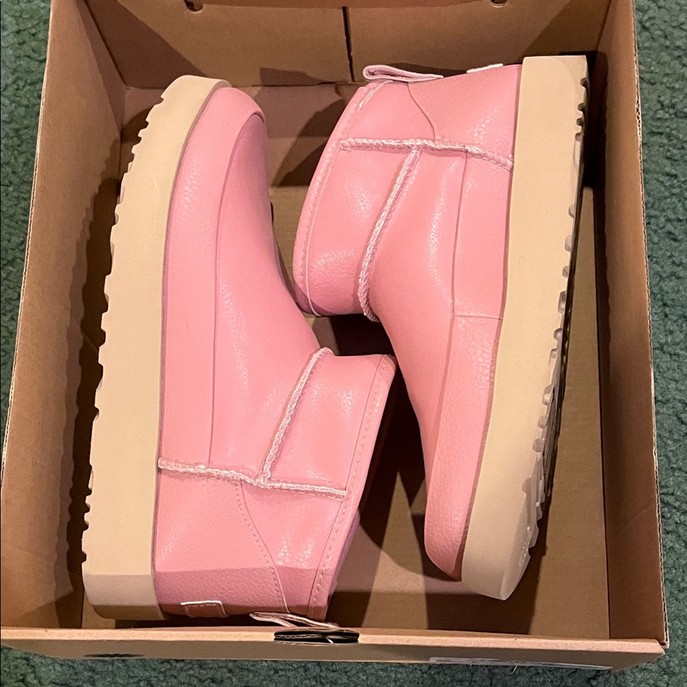 UGG Pink Winter Boots